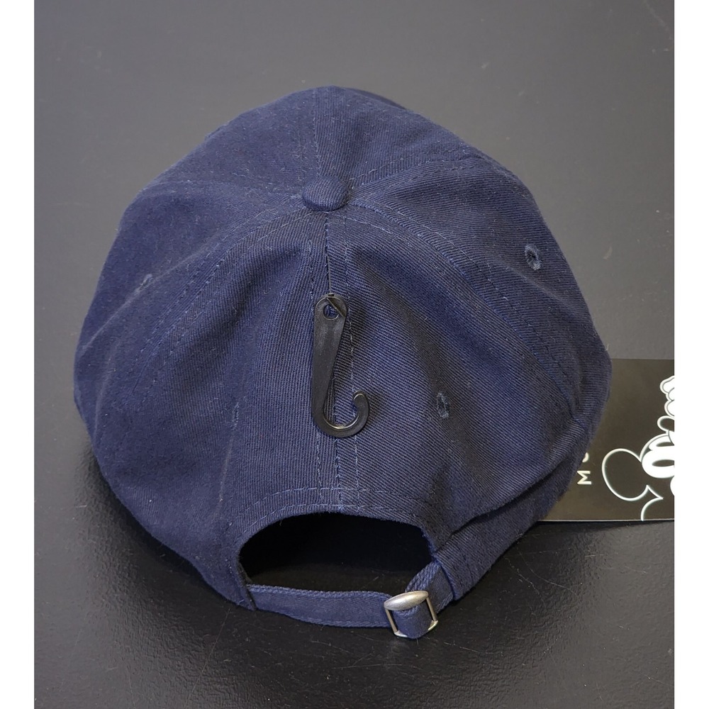 Disney Classic Mickey Mouse Happy‎ Stance Retro Blue Adjustable Baseball Hat Cap - Picture 6 of 10